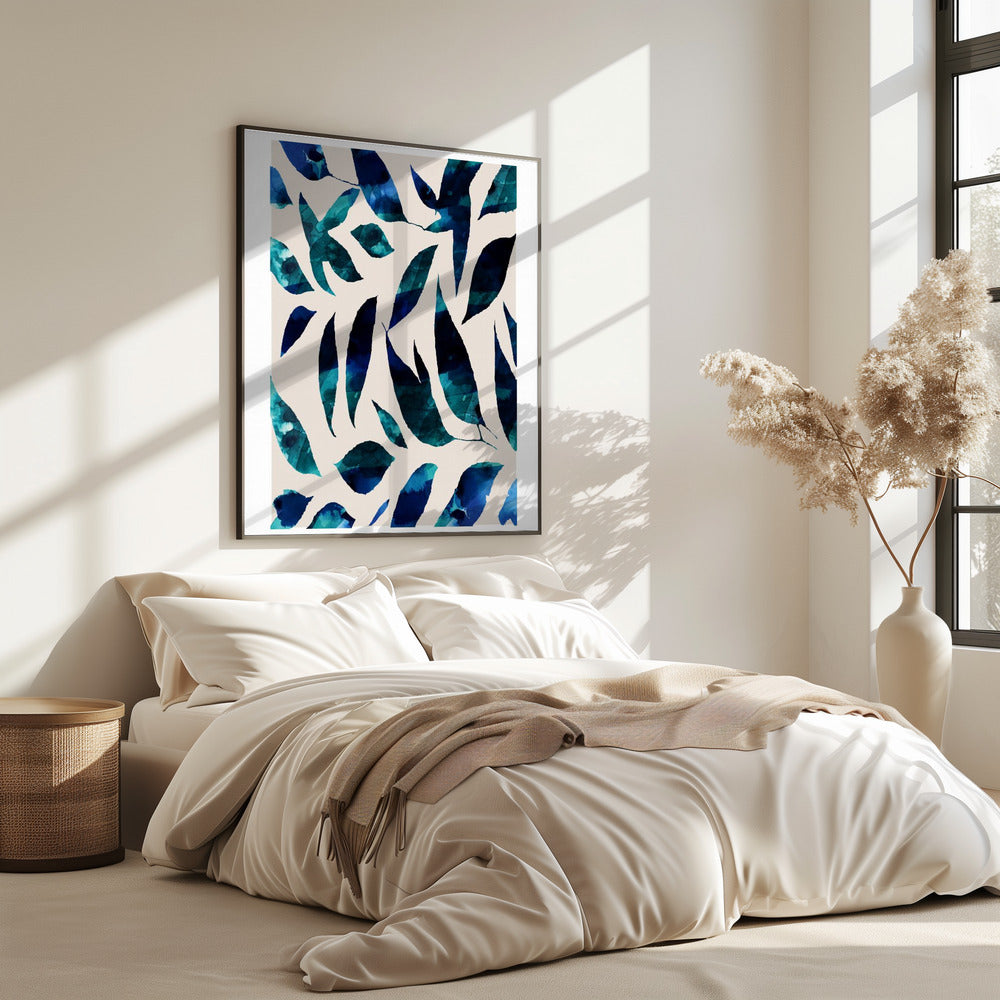 Indigo bladval | Poster