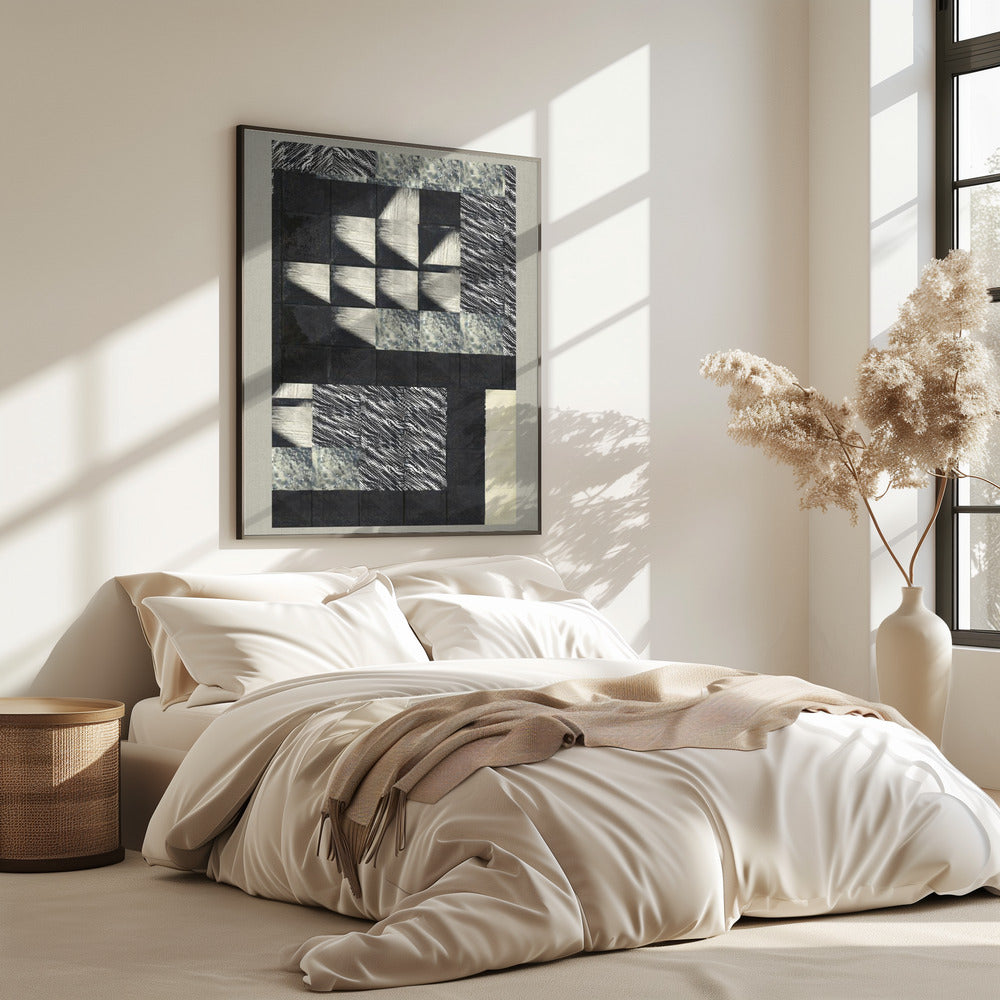 Geometrische patronen en textuurtegels | Poster