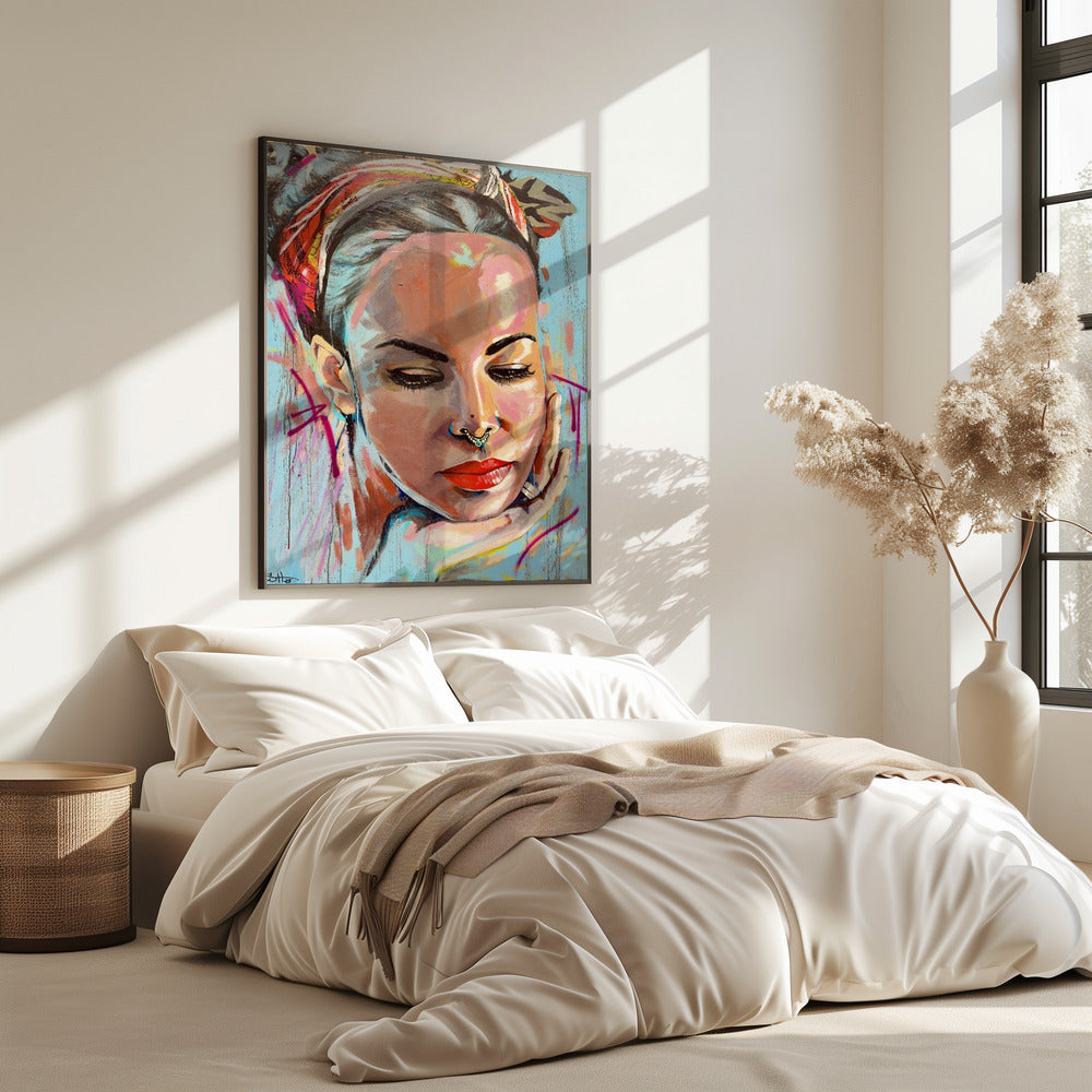 Stijlvolle vrouw | Poster