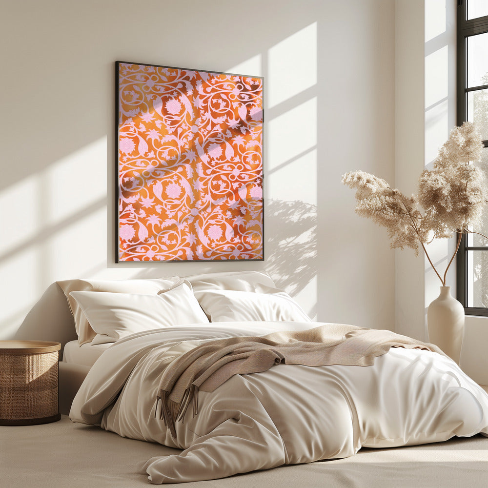 Sierlijke bloemendans | Poster