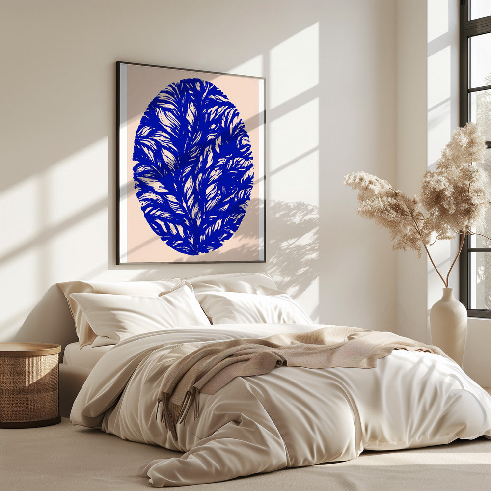 Indigo Bloom Bol | Poster