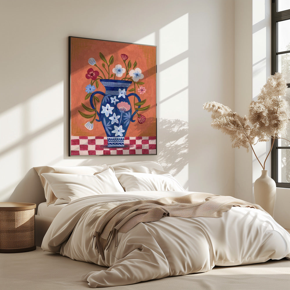 Vaas met wilde bloemen | Poster