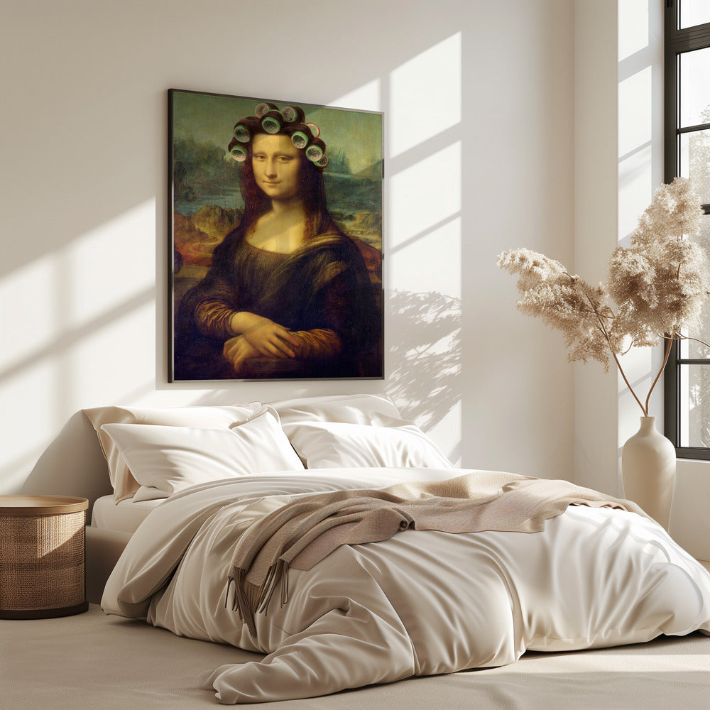 Mona Lisa - de Curly Girly Editie | Poster