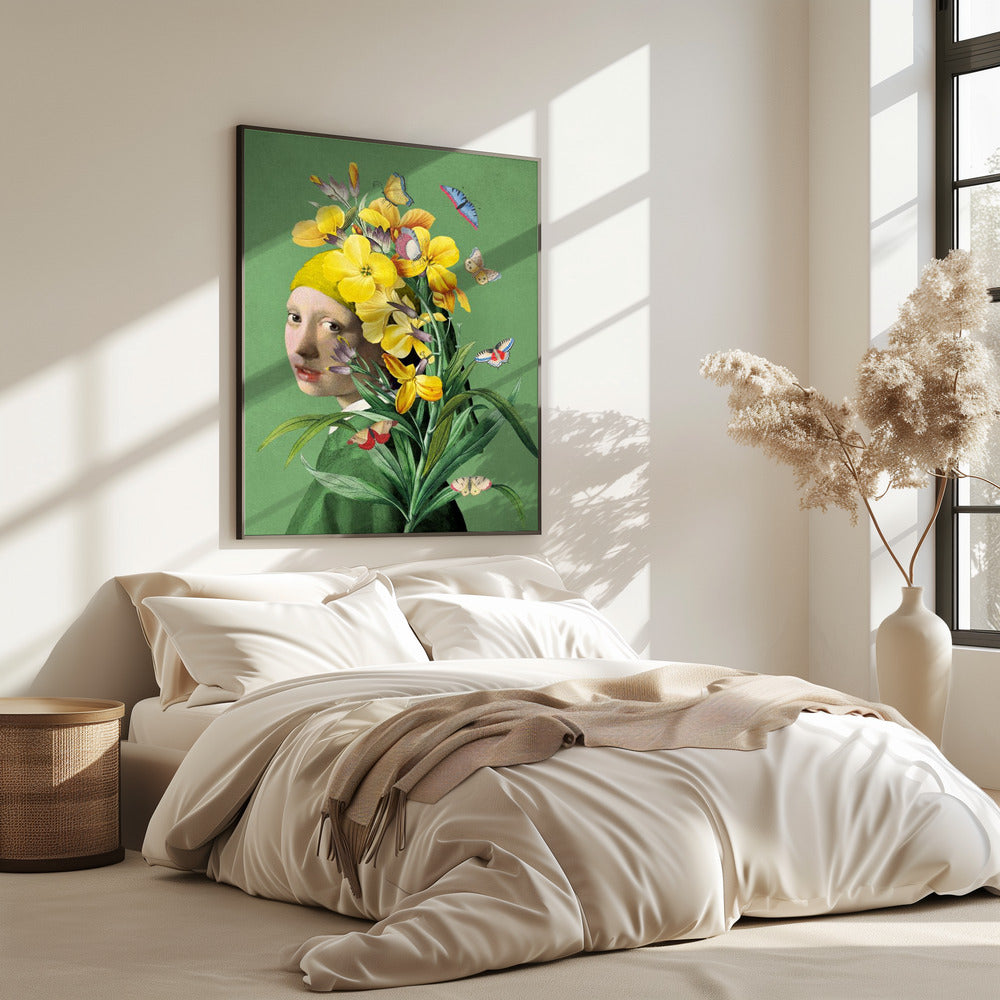 Meisje met de parel, de lente-editie II | Poster