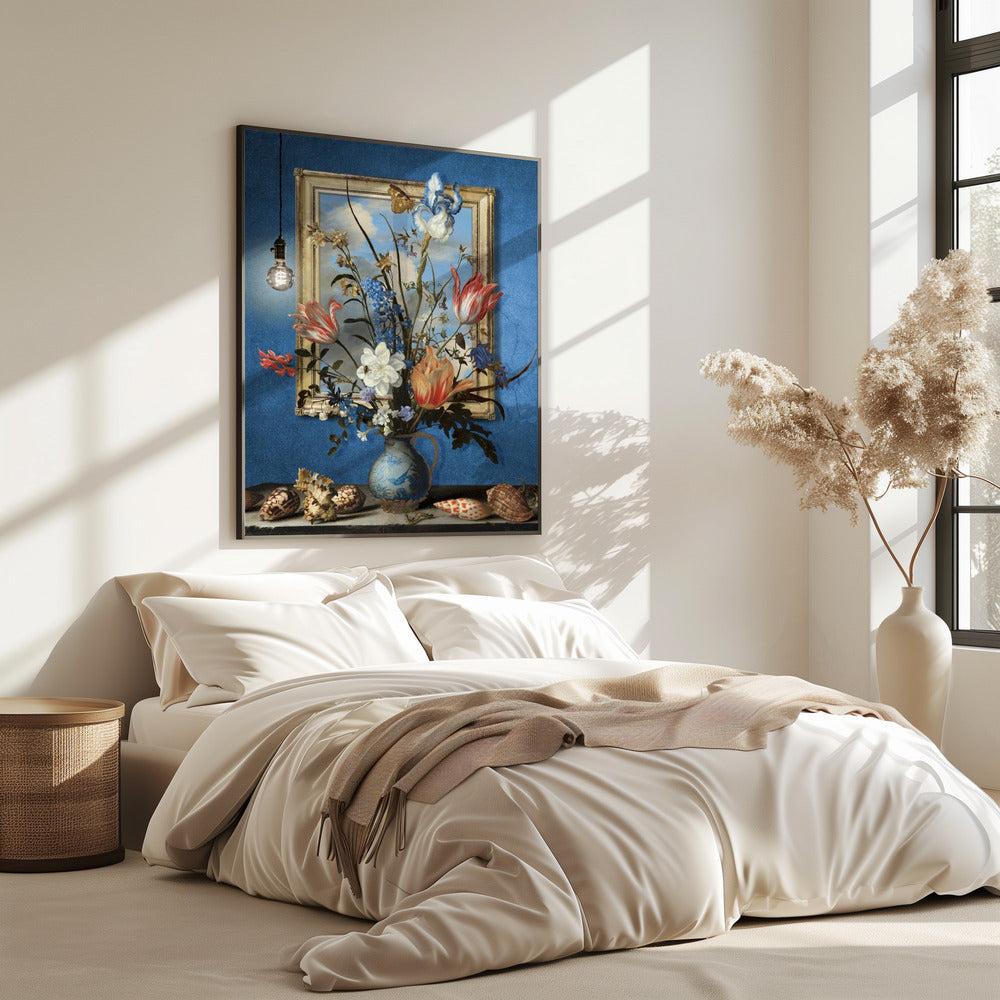 Een stilleven in Delft | Poster