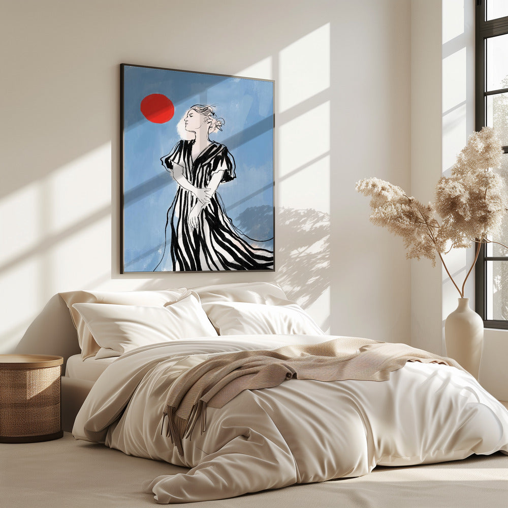 Serene Stripes | Poster