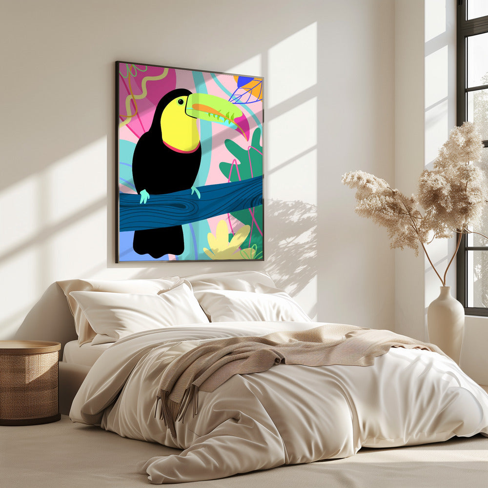 Kleurrijke Toekan | Poster