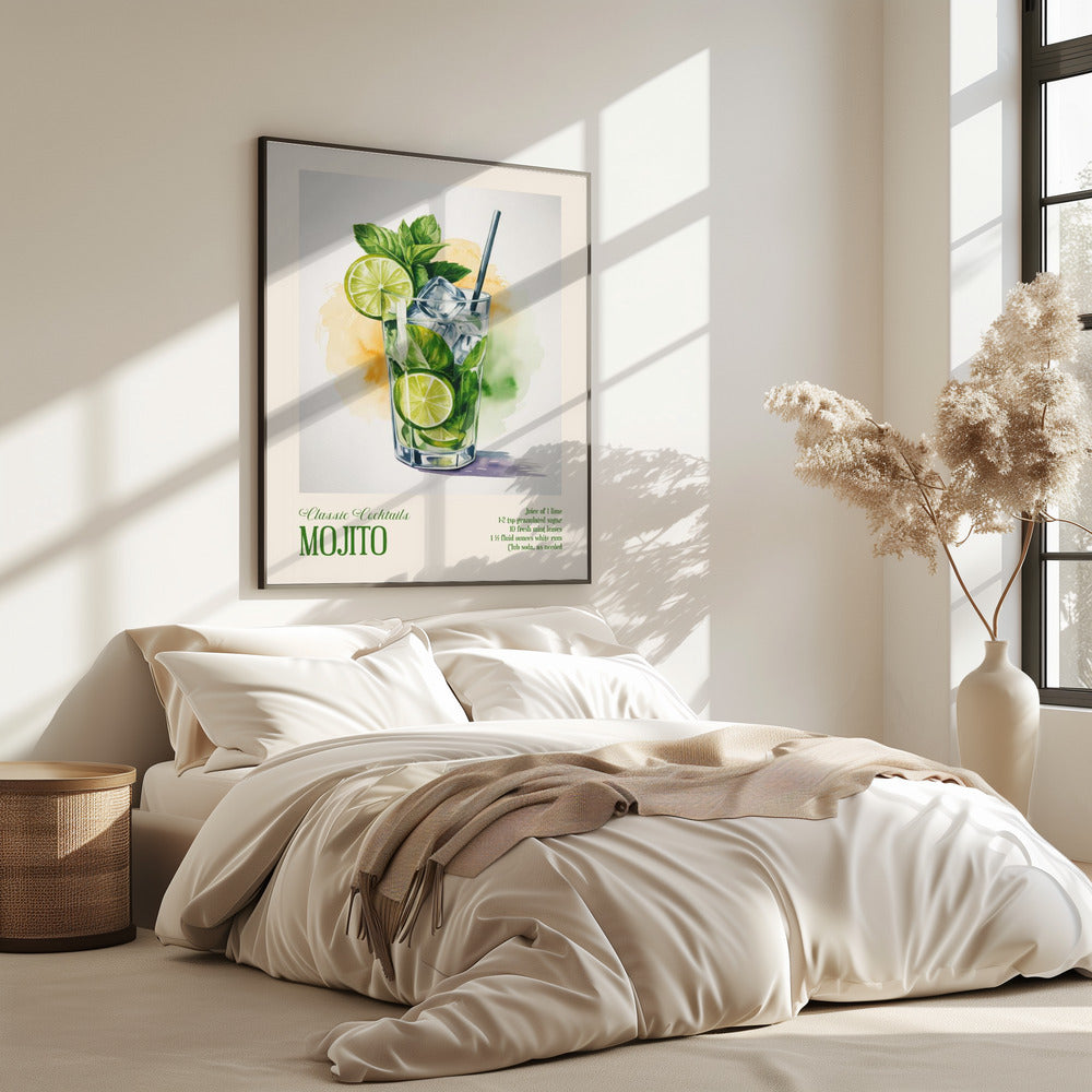 Klassieke cocktails - Mojito | Poster