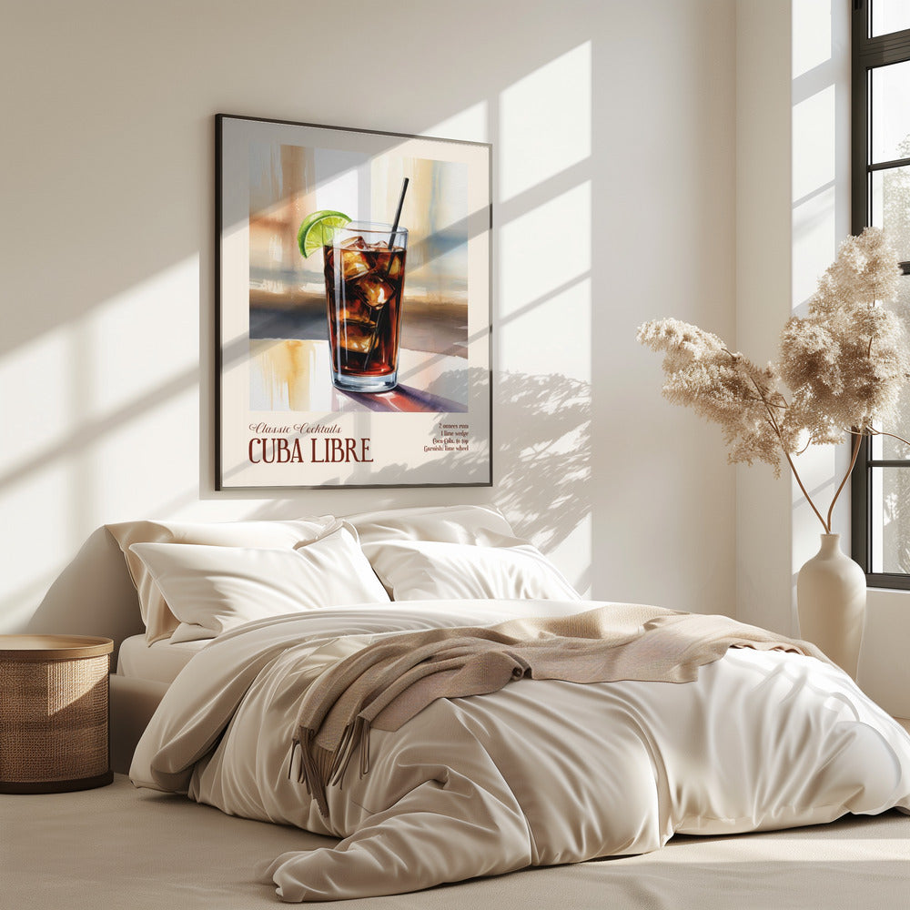Klassieke cocktails - Cuba Libre | Poster