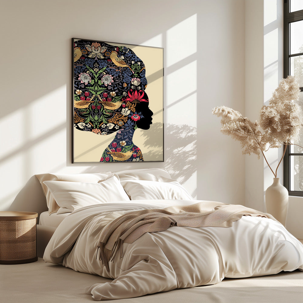 Afro-vrouw | Poster