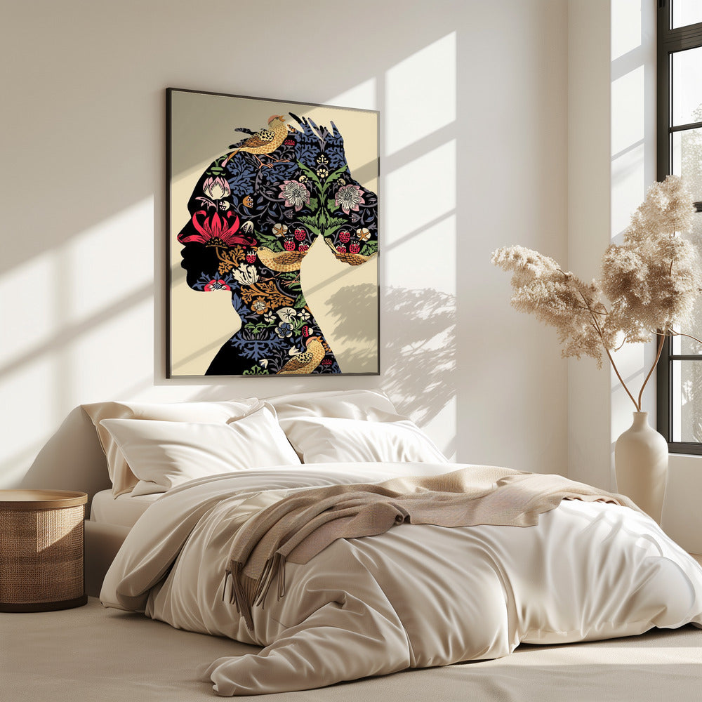 Afro-vrouw | Poster