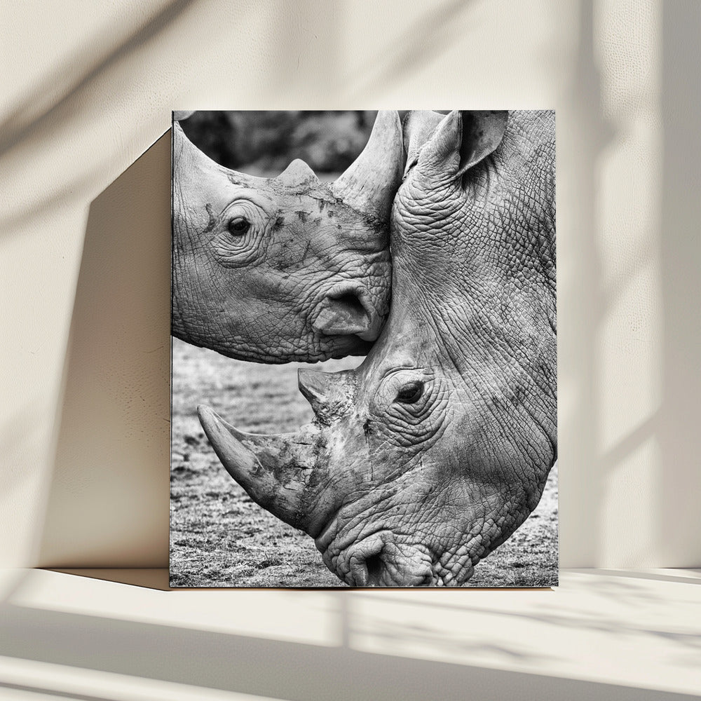 Van aangezicht tot aangezicht | Canvas
