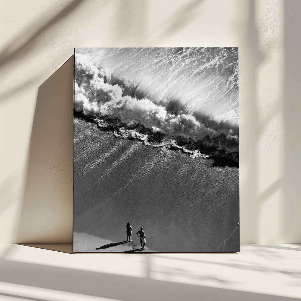 Van bovenaf | Canvas