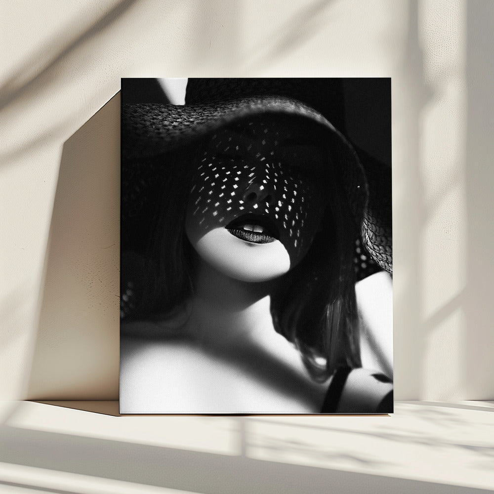 Schaduwrijke elegantie | Canvas