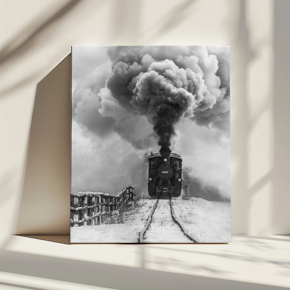 Old train | Canvas