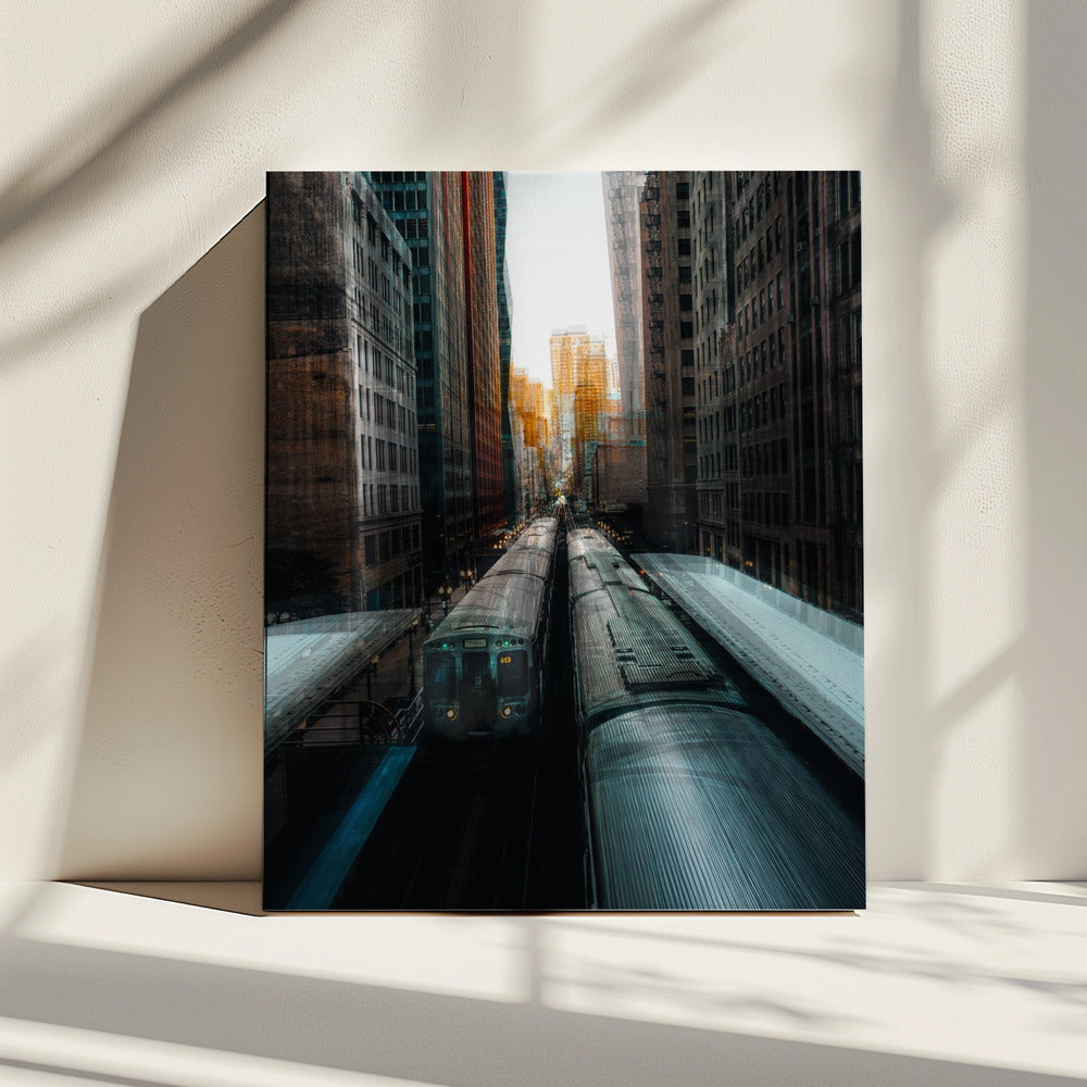Station van Chicago | Canvas
