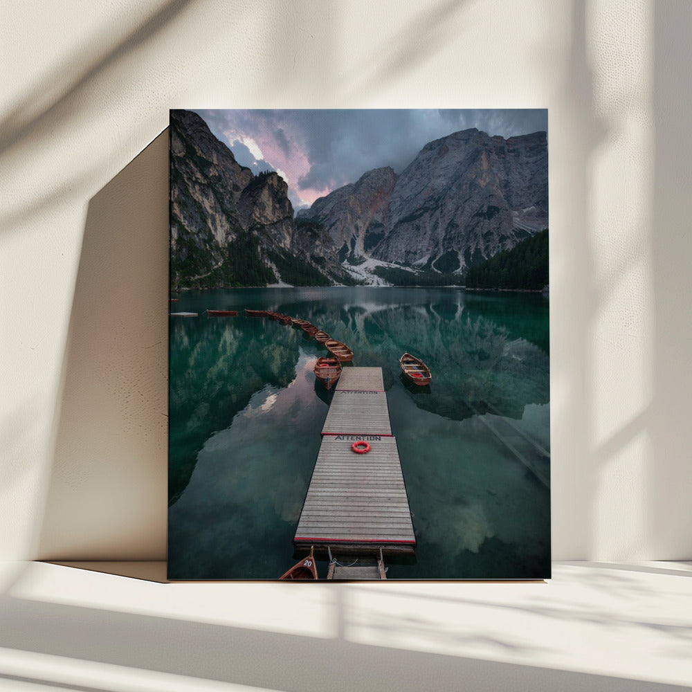 Braies-reflecties | Canvas