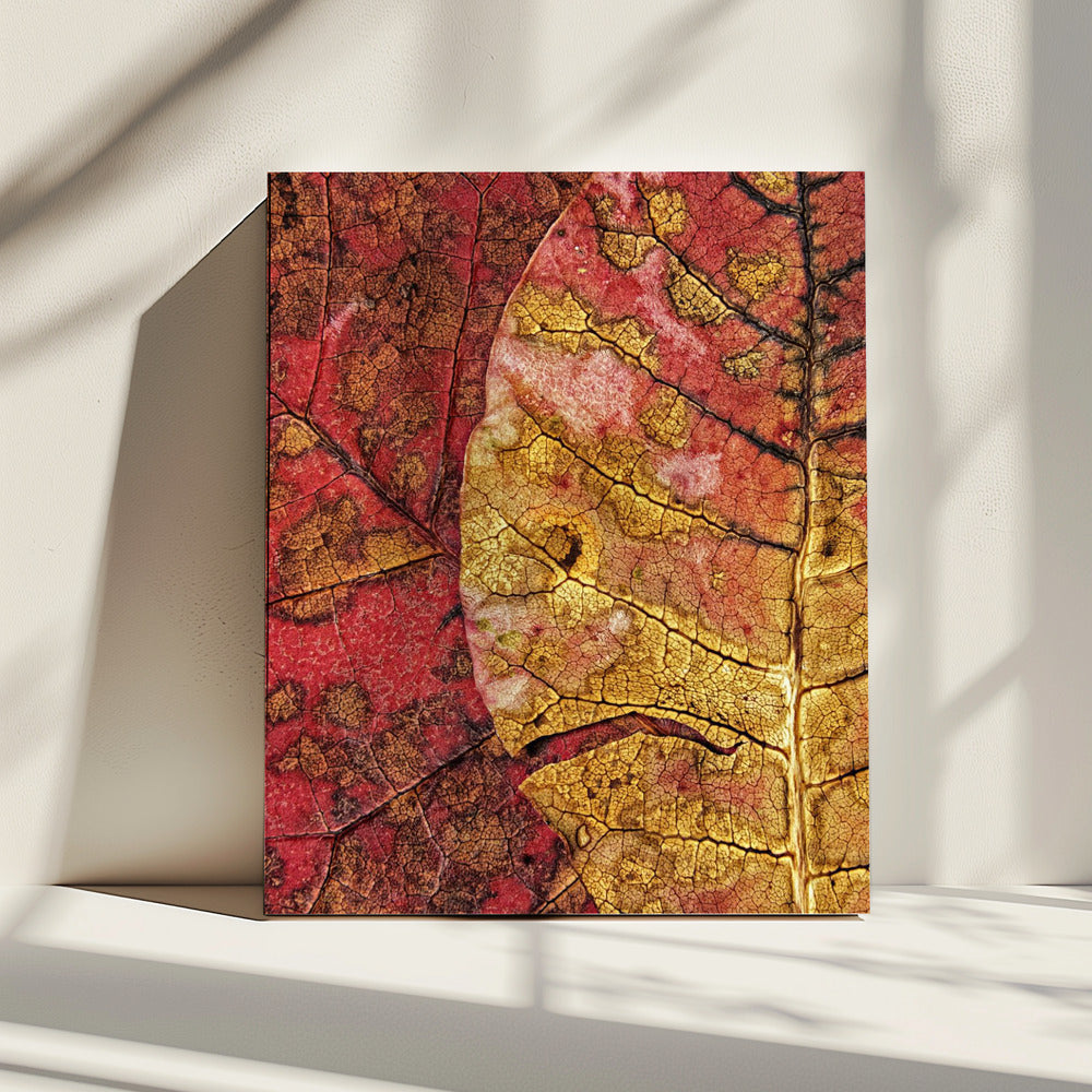Stervend blad | Canvas