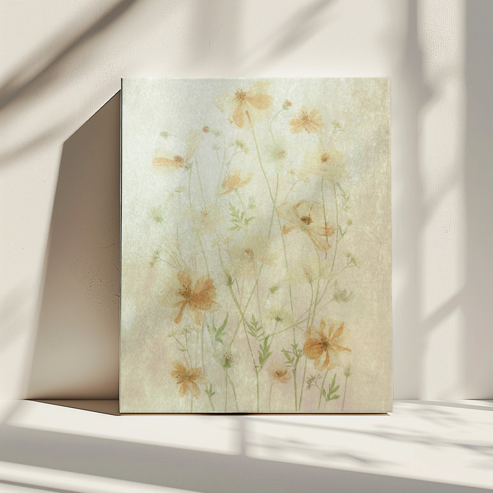 Gele Kosmos | Canvas