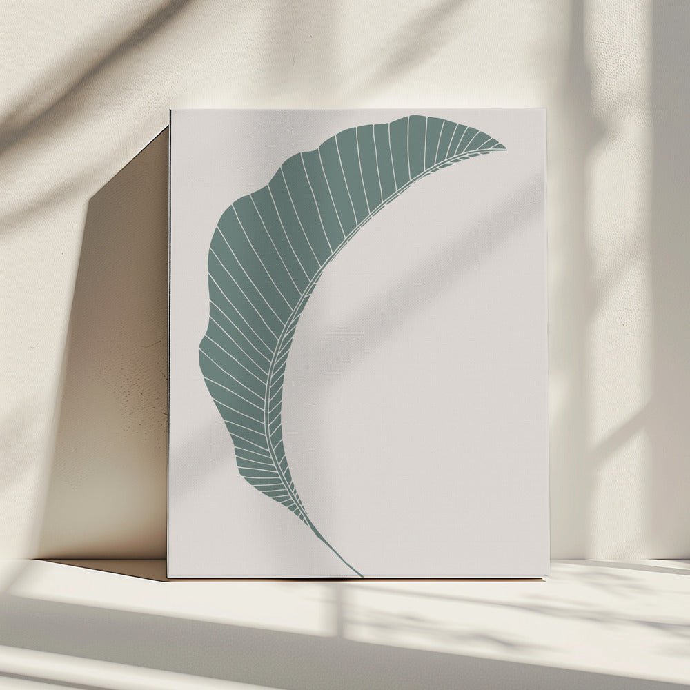 Bananenbladgroen | Canvas