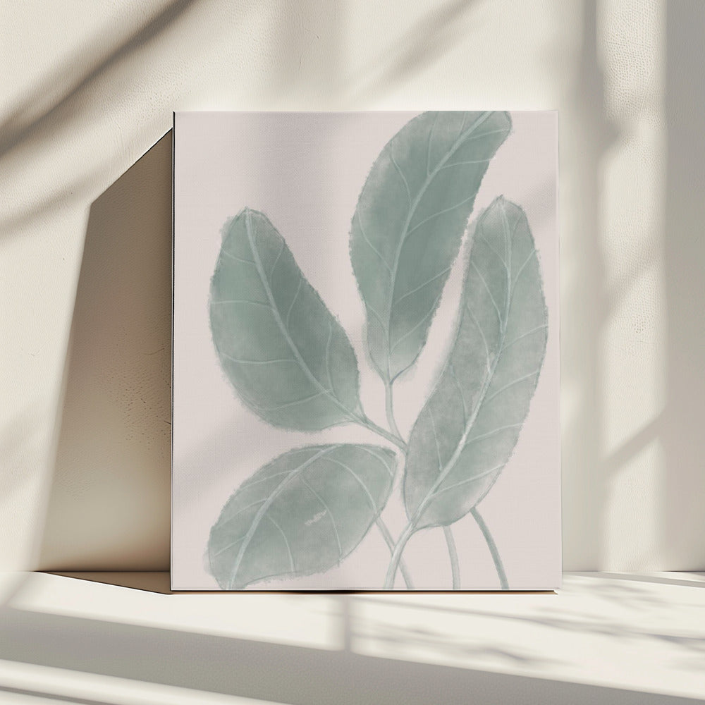 Bladeren Aquarel | Canvas