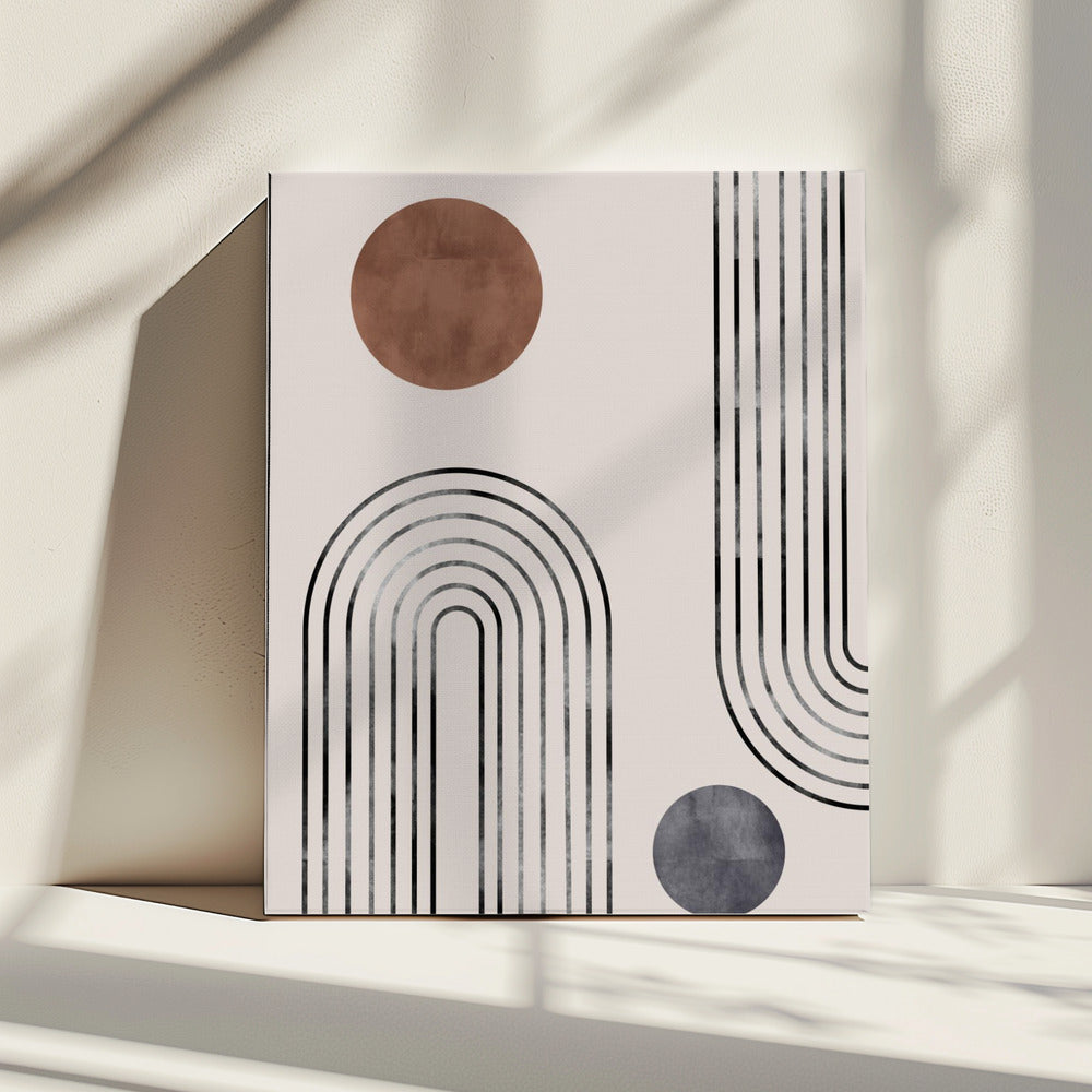 Bogen en knoppen | Canvas