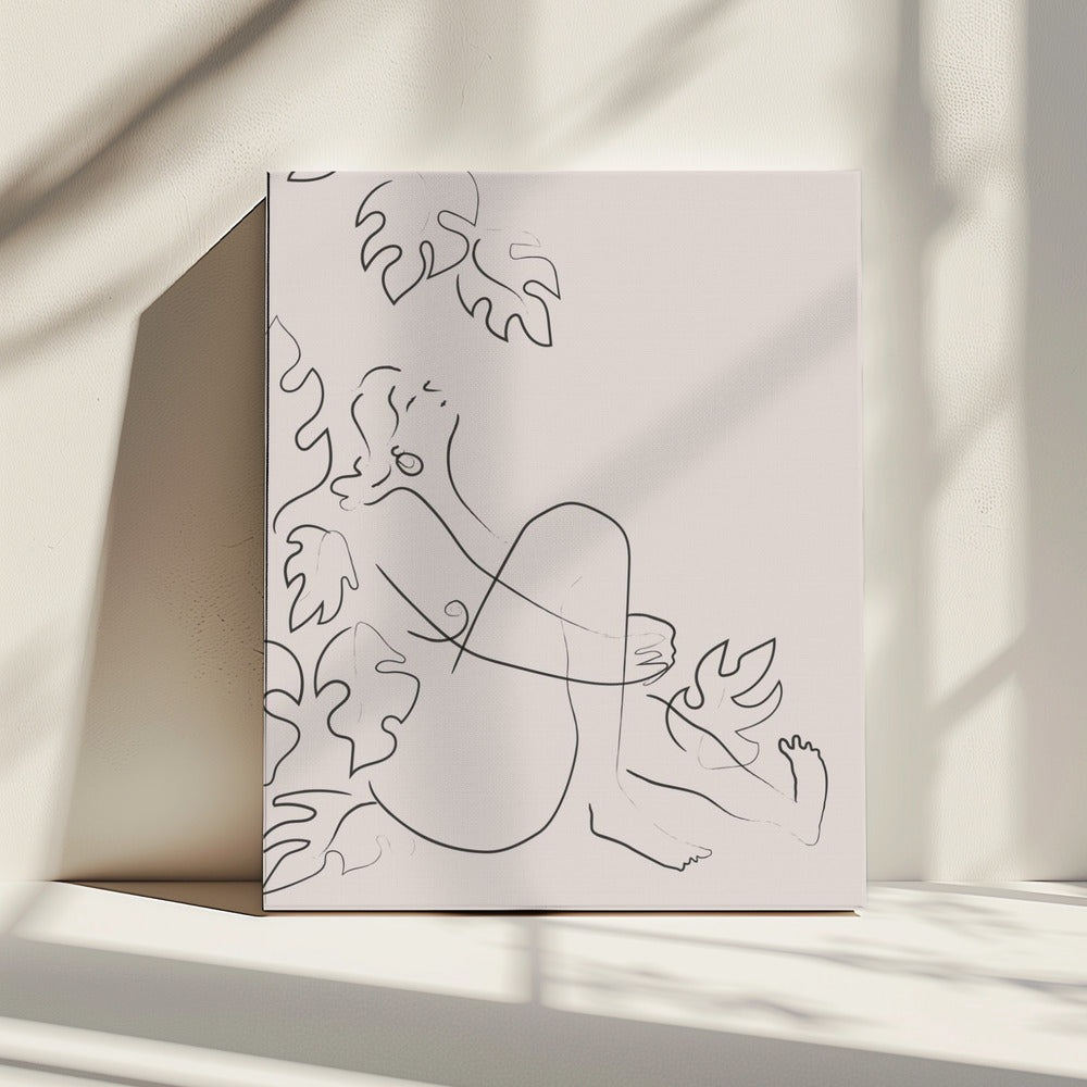 Embrace Nature Beige | Canvas