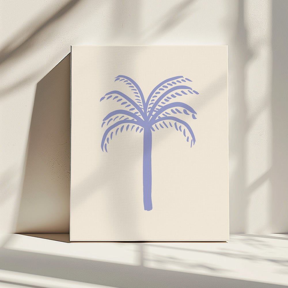 Lila Palm | Canvas