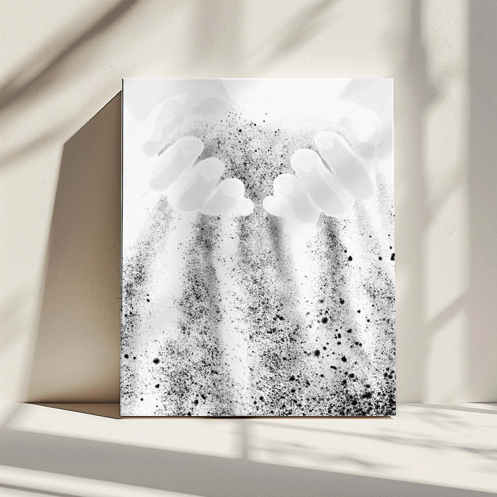 Handen Zand | Canvas