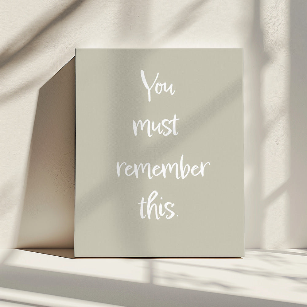 Dit moet je onthouden | Canvas