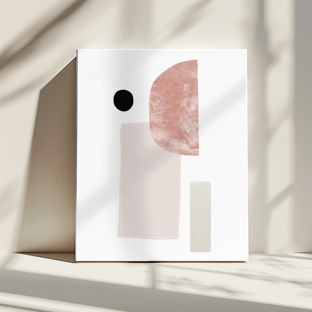 Minimalistische vormen | Canvas