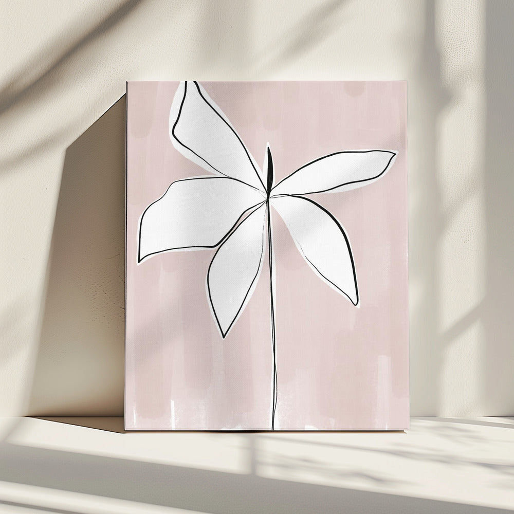 Bloemblaadjesfluisteringen | Canvas