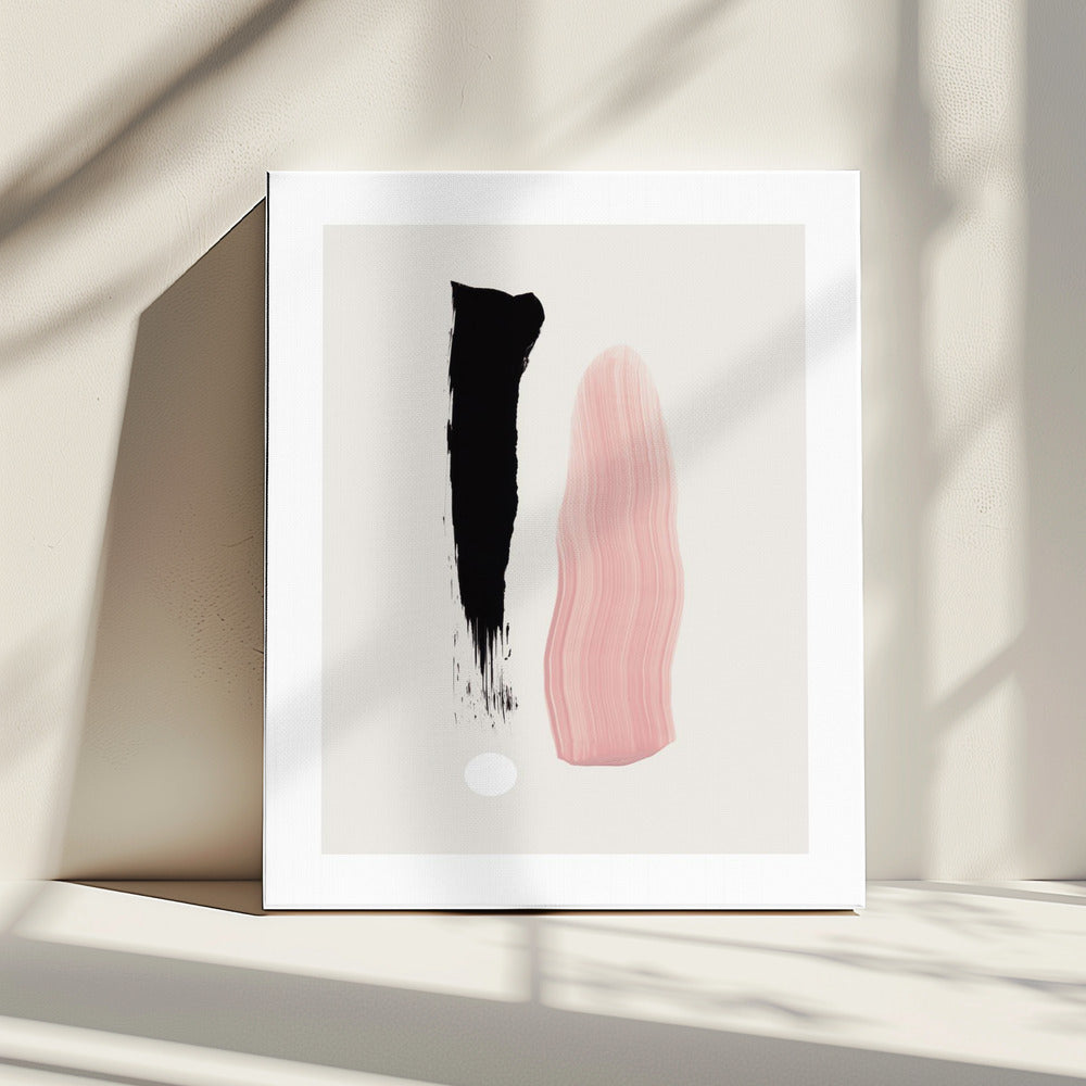 Minimalistische penseelstreken | Canvas