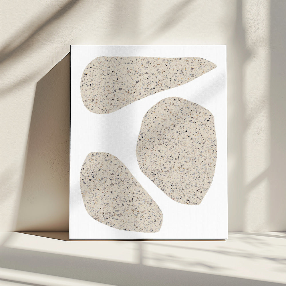 Gespikkelde fragmenten | Canvas