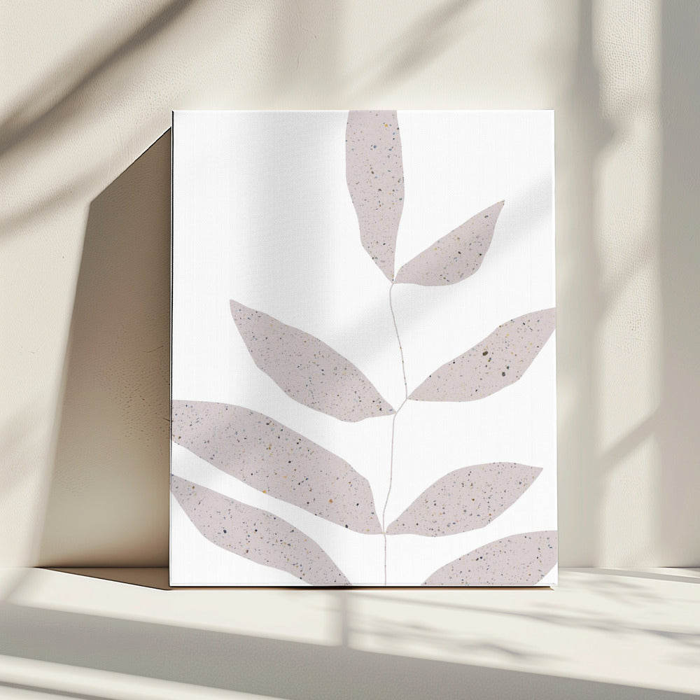 Delicate bladeren | Canvas