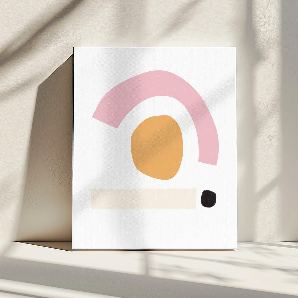Minimalistische vormen | Canvas