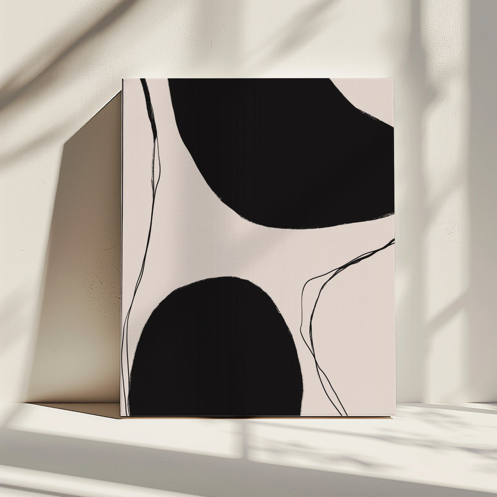 Inktpot Silhouetten | Canvas
