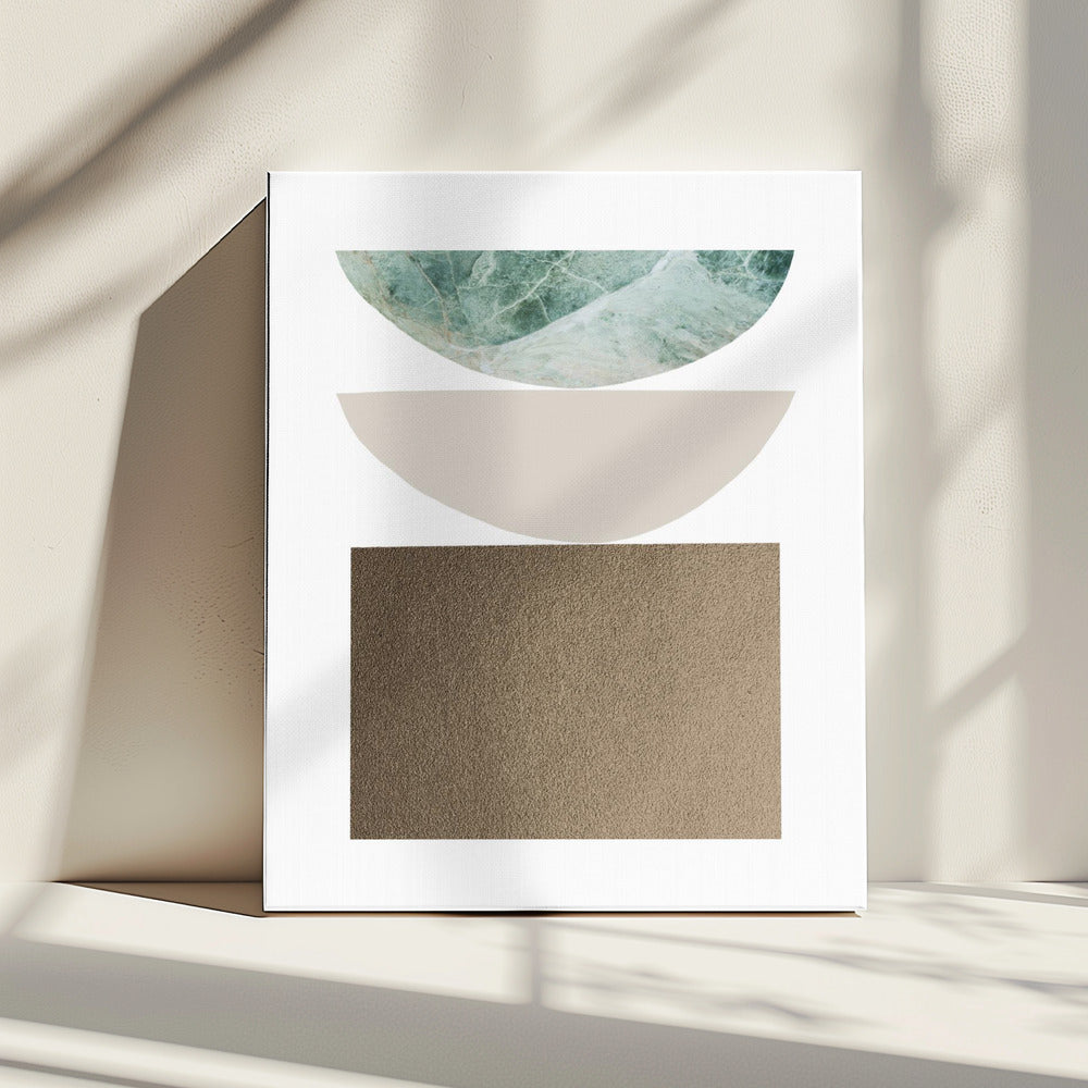 Minimalistische geometrische vormen | Canvas