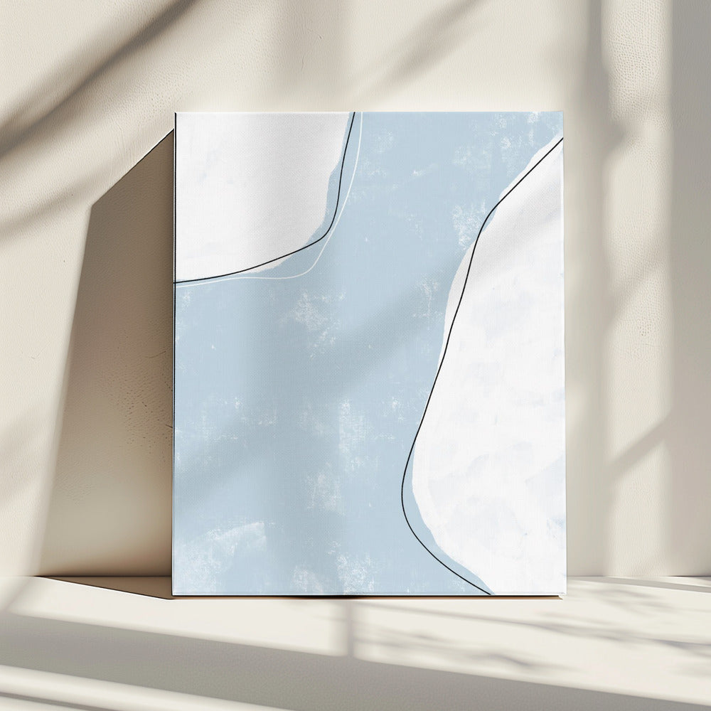 Minimalistische organische vormen | Canvas