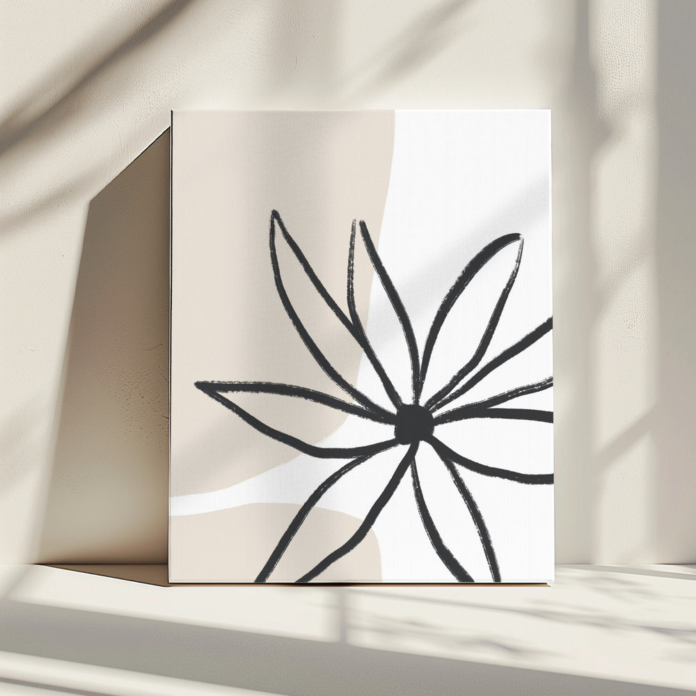 Eenvoudige bloemblaadjes | Canvas