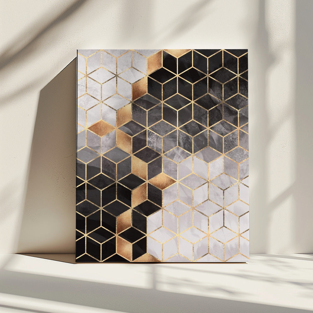 Rokerige Blokjes | Canvas