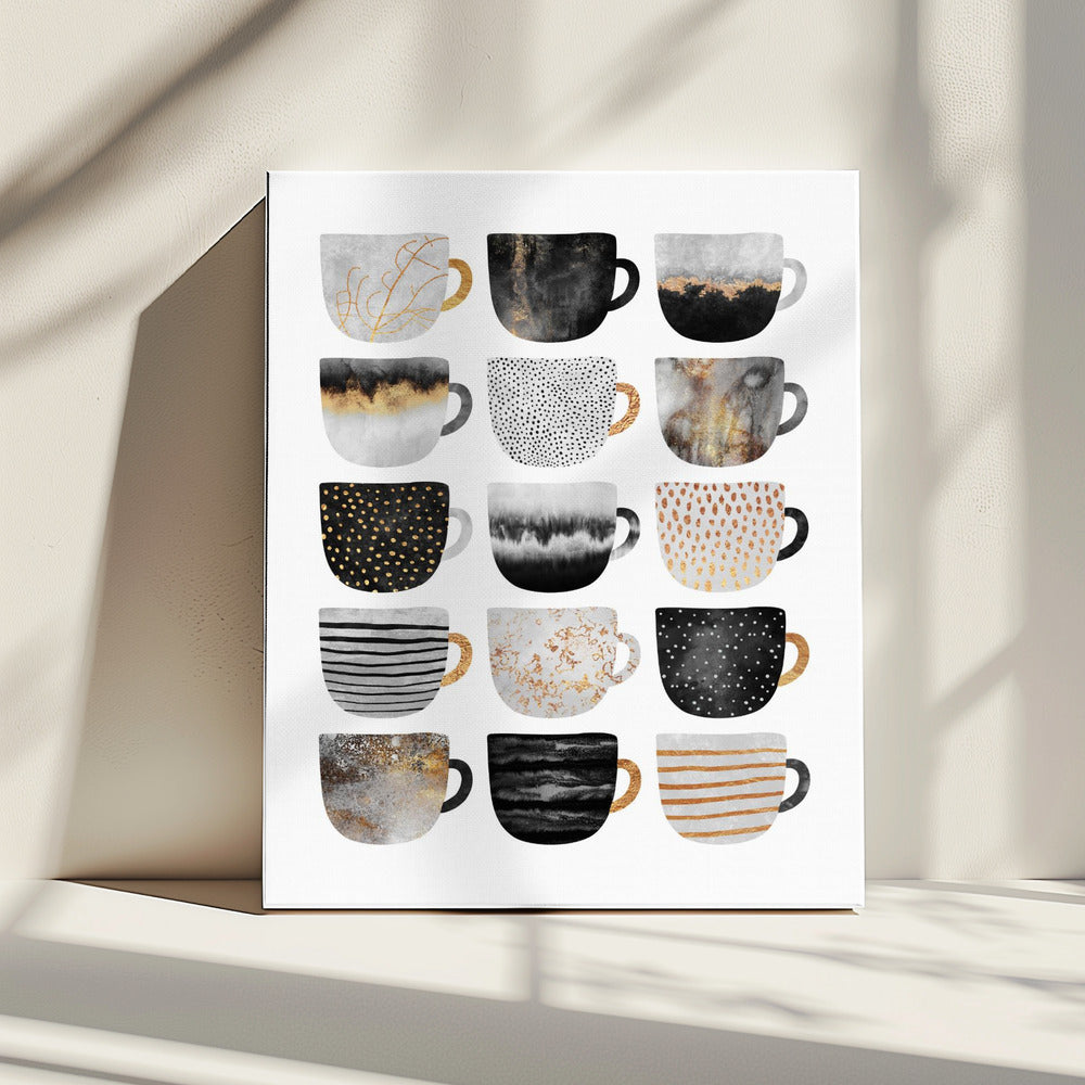 Mooie koffiekopjes | Canvas