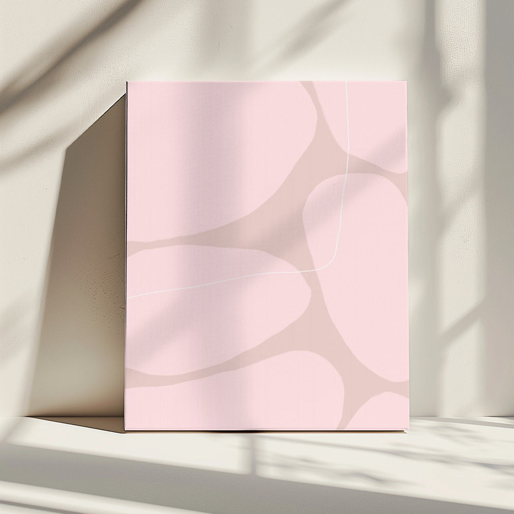 Zachte bloemblaadjes dansen | Canvas