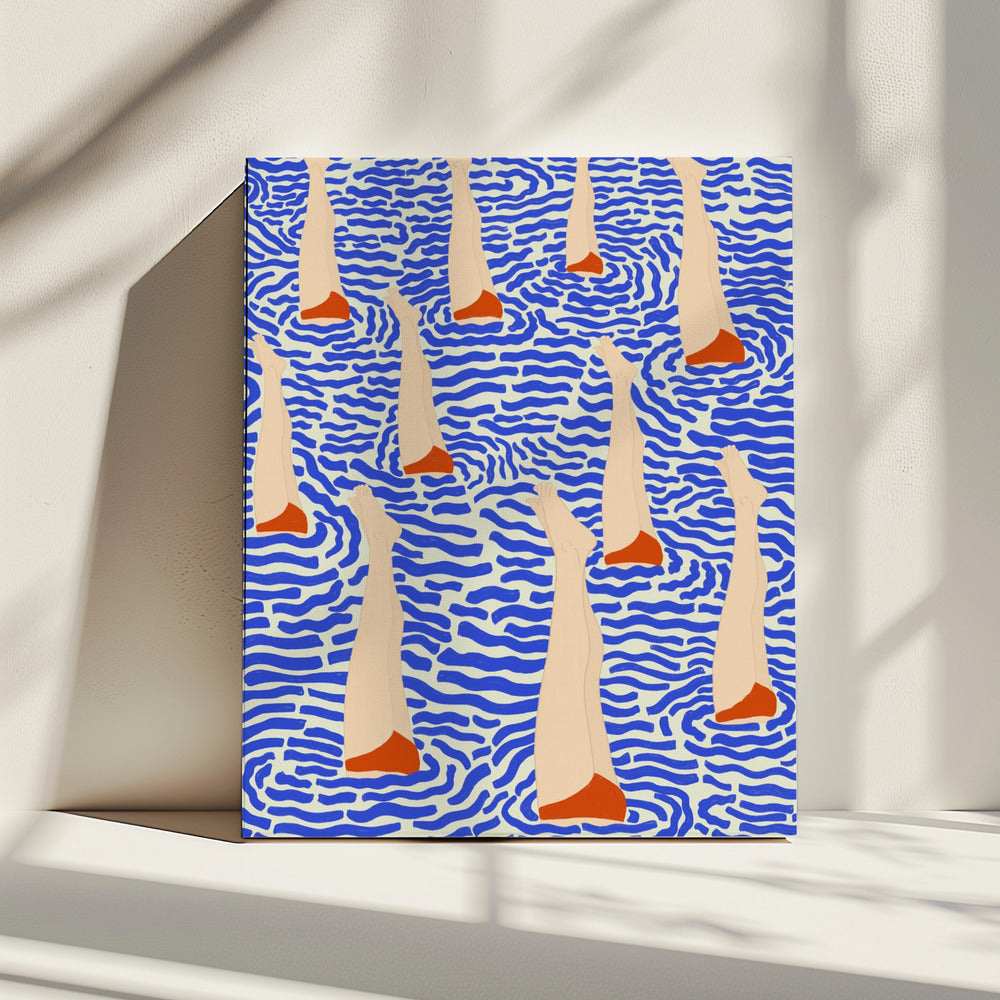 Bañistas | Canvas