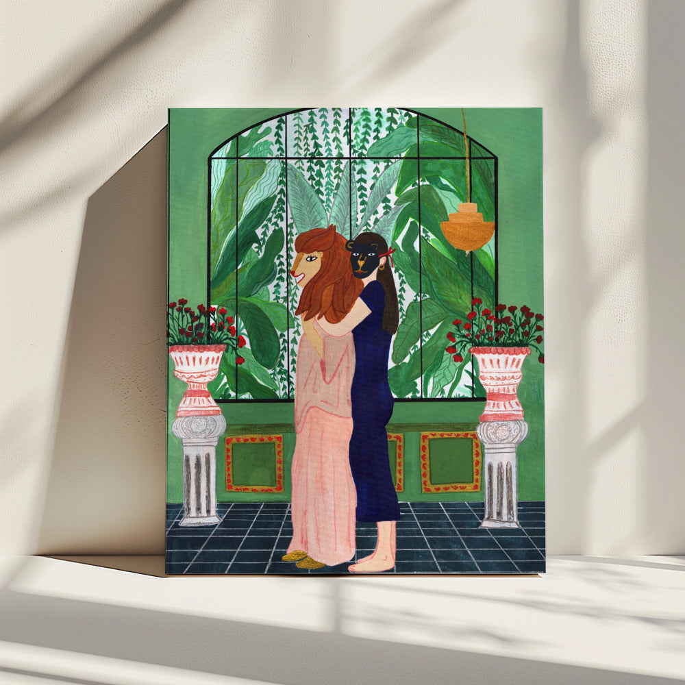 Leeuwenmoeder | Canvas