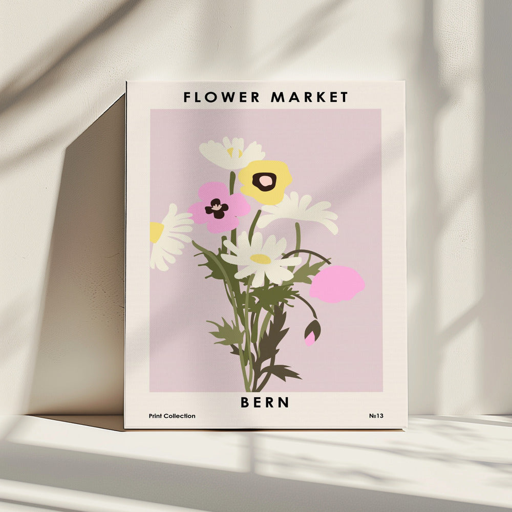 Bloemenmarkt Bern | Canvas