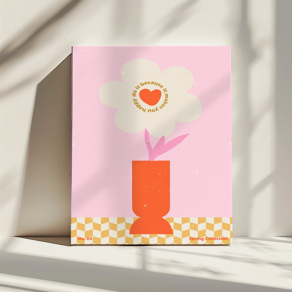 Lentebloem #05 | Canvas