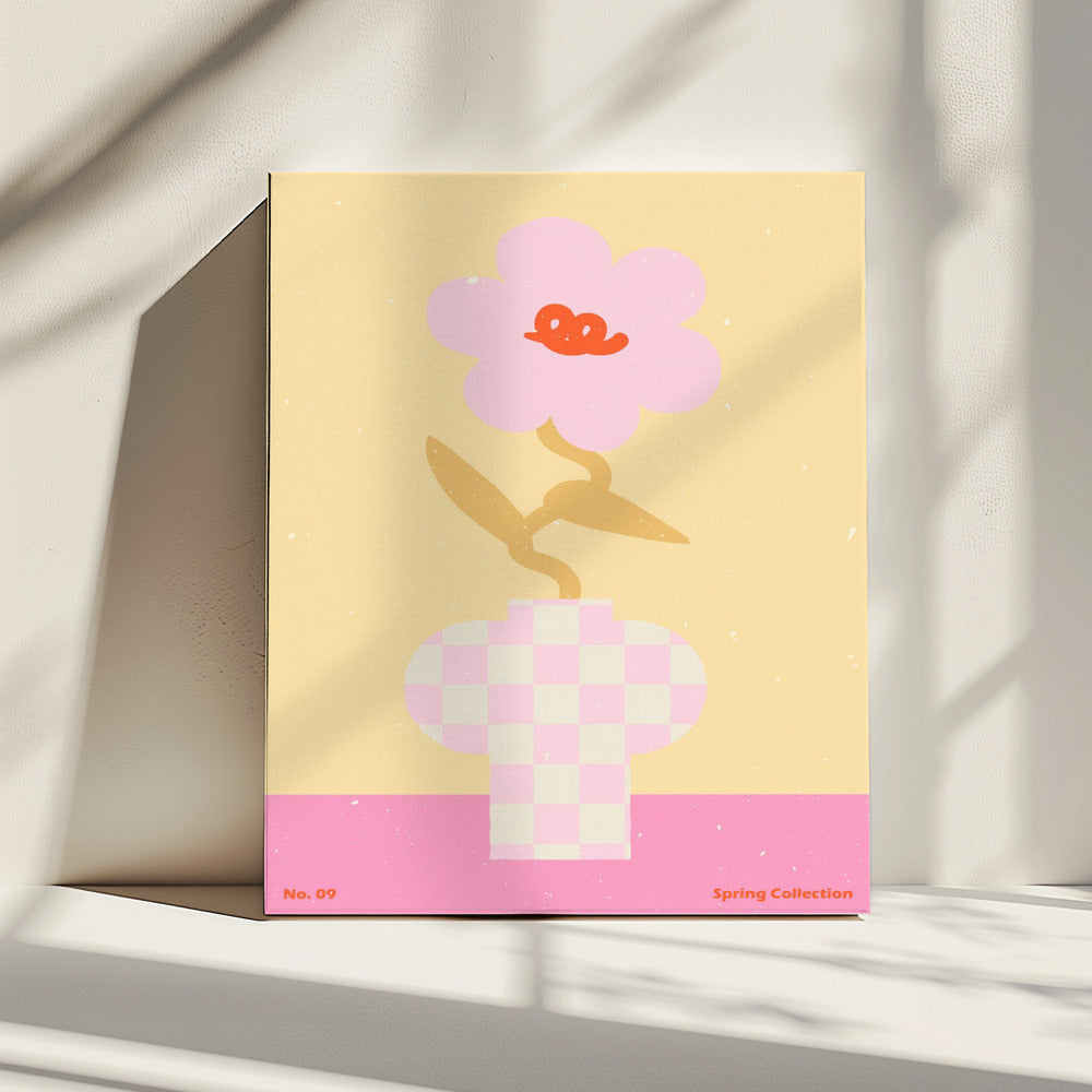 Lentebloem #09 | Canvas