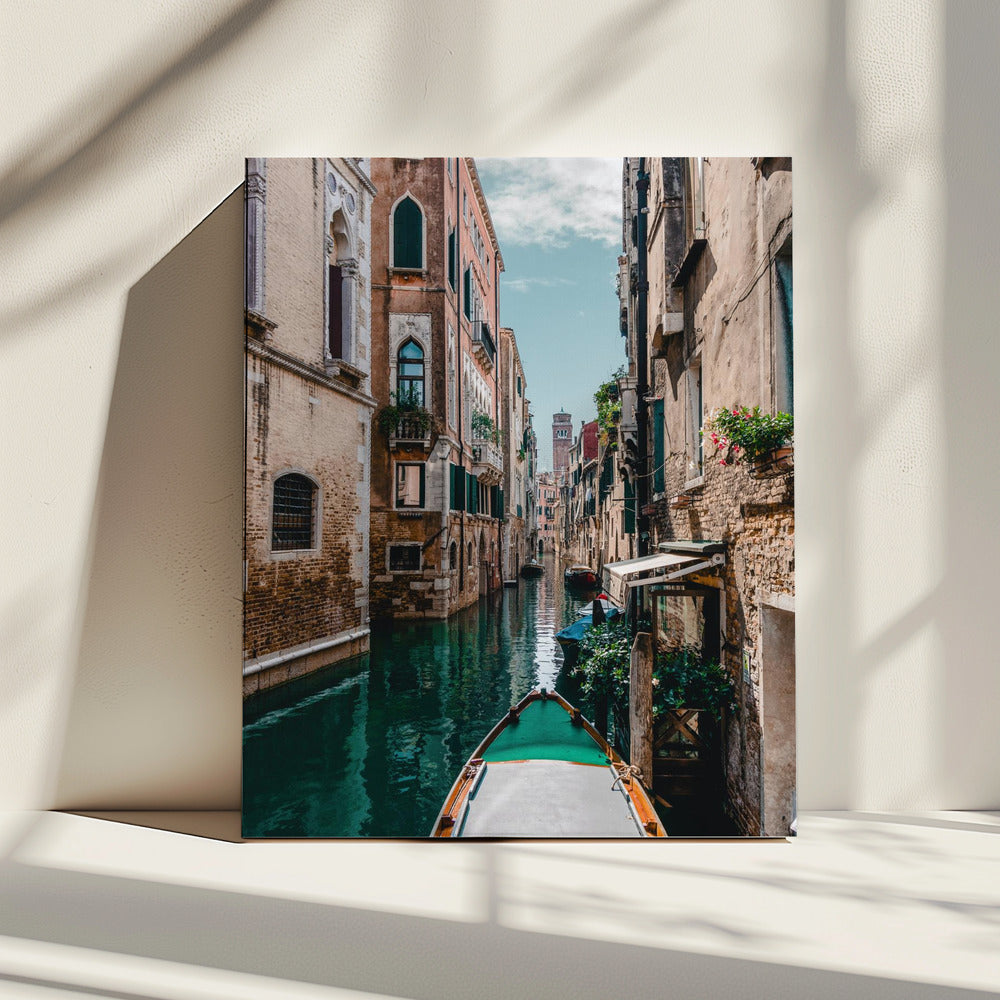 Boat on the river | Canvas