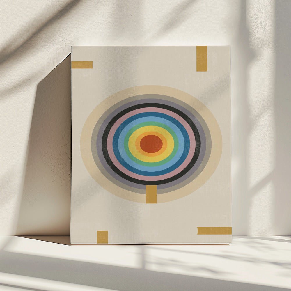 Concentrisch spectrum | Canvas